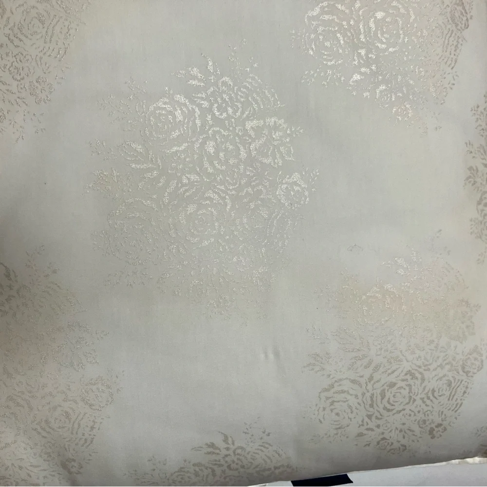2 Ralph Lauren Polyester Fill Bed Pillow Cotton Cover White USA Made 20 X 28